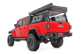 Rough Country - Oval Nerf Steps - Black - Jeep Gladiator JT 4WD (2020-2025)