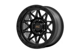 Rough Country - Rough Country 78 Series Wheel/Simulated Beadlock/Black/18x9/6x135/0mm