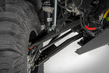 Rough Country - Black Aluminum Control Arms - 2" Forward Offset - Polaris Ranger XP 1000 - 93174BLK