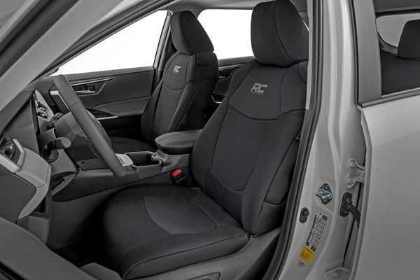 Rough Country - Seat Covers - Front & Rear - Toyota Rav4 2WD/4WD (2019-2025)