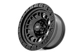 Rough Country - Rough Country 82 Series Wheel/One-Piece/Semi Gloss Black/18x9/6x5.5/-12mm