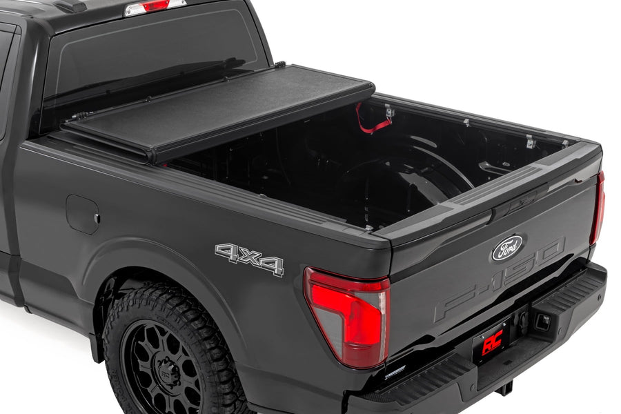 Rough Country - Hard Low Profile Bed Cover - 6'7" Bed - Ford F-150 2WD/4WD (2021-2026) - 47229650B