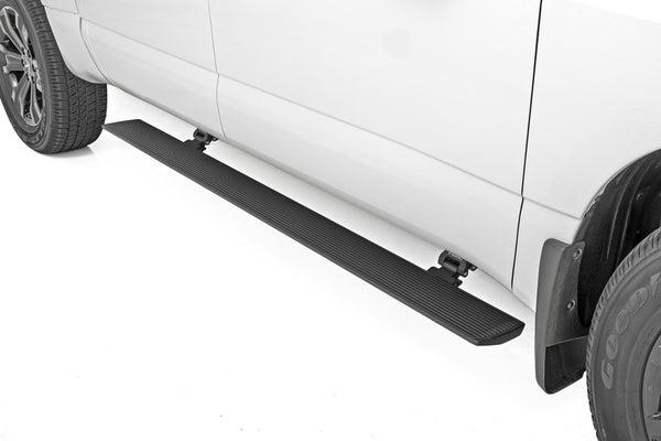 Rough Country - Power Running Boards - Dual Electric Motor - Nissan Titan 2WD/4WD (2017-2024)