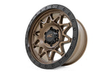 Rough Country - Rough Country 78 Series Wheel/Simulated Beadlock/Bronze/Black/18x9/5x5/-12mm
