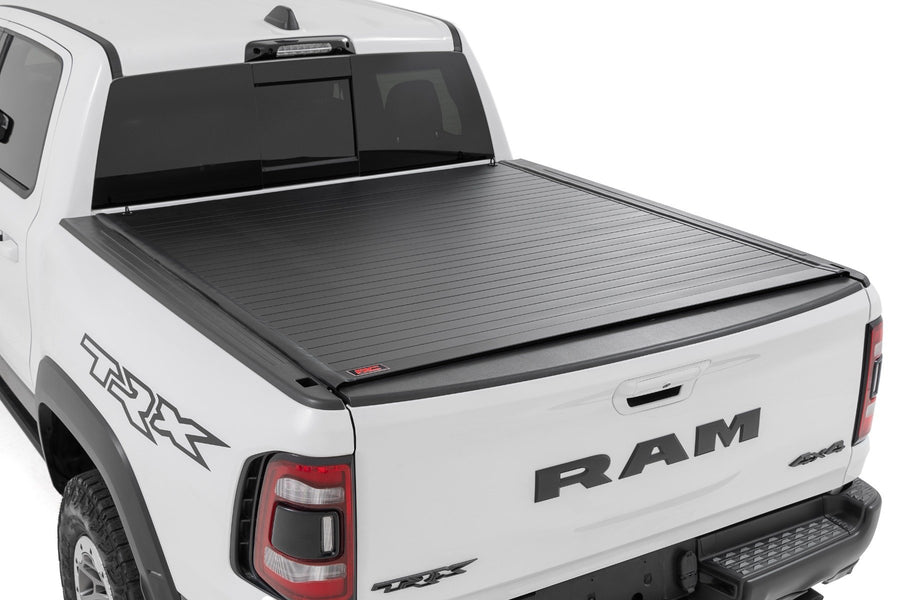 Rough Country - Hard Roll Up Bed Cover - 5'7 In. Bed - Ram 1500 (19-25)/1500 TRX (21-24)