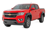 Rough Country - Pocket Fender Flares - GAZ Summit White - Chevy Colorado 2WD/4WD (2015-2022)