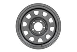 Rough Country - Steel Wheel/Gray/15x8/5x4.5/3.30 Bore/-19