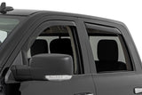 Rough Country - Side Window Deflectors - In Channel Rain Guard - Ram 1500/2500/3500 (10-25 & Classic)