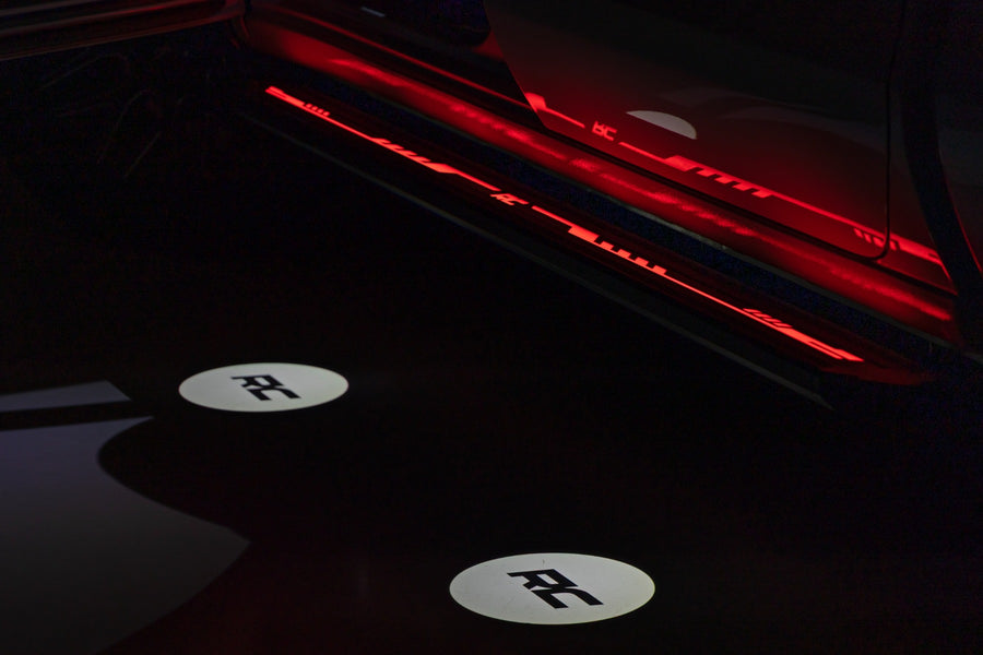 Rough Country - Multi-Color LED Running Boards - Crew Cab - Chevy/GMC 1500/2500HD/3500HD (19-25 & Classic)