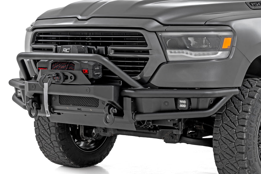Rough Country - Front Bumper - Tubular - Winch Mount - Ram 1500 2WD/4WD (2019-2024)