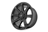 Rough Country - Rough Country 81 Series Wheel/One-Piece/Semi Gloss Black/20x9/5x5.5/0mm
