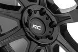 Rough Country - 81 Series Wheel / One-Piece / Semi Gloss Black / 20x10 / 6x5.5 / -25mm - 81202412A