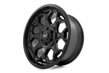 Rough Country - Rough Country 80 Series Wheel/One-Piece/Semi Gloss Black/20x10/6x5.5/-25mm