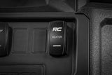 Rough Country - Rocker Switch - Cab Heater - 2x1 With Logo - Blue Back Light - Polaris General XP 4 1000  - 710HS