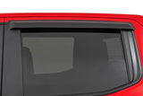 Rough Country - Side Window Deflectors - Tape On Rain Guard - Chevy/GMC 1500/2500HD/3500HD (19-25 & Classic)