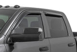 Rough Country - Side Window Deflectors - Tape On Rain Guard - Ram 1500 (09-18) 2500 (10-24)