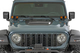Rough Country - Hood Scoop - PGG Sarge Green - Jeep Gladiator JT/Wrangler JL 4WD (2018-2025)