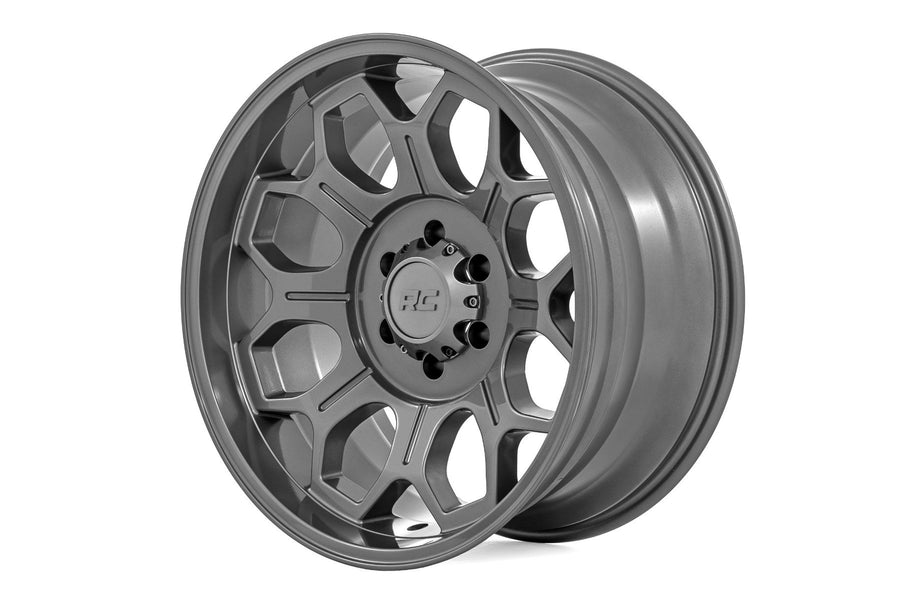 Rough Country - Rough Country 77 Series Wheel/One-Piece/Gunmetal Gray/20x9/6x135/-12mm