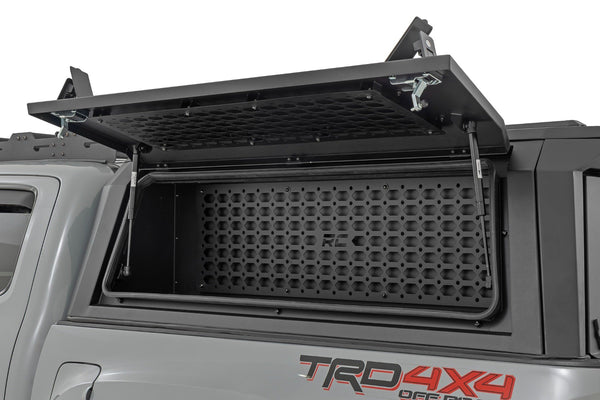 Rough Country - Bed Cap Molle Panel Side Storage Bin - Drivers Side - Toyota Tacoma (16-23) - 734064