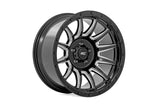 Rough Country - Rough Country 90 Series Wheel/One-Piece/Gloss Black W/machined Spokes/20x9/6x5.5/-12mm
