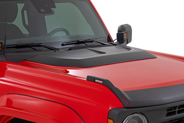 Rough Country - Hood Scoop - G4 Azure Gray - Ford Bronco 4WD (2021-2025) - HS30020-G4