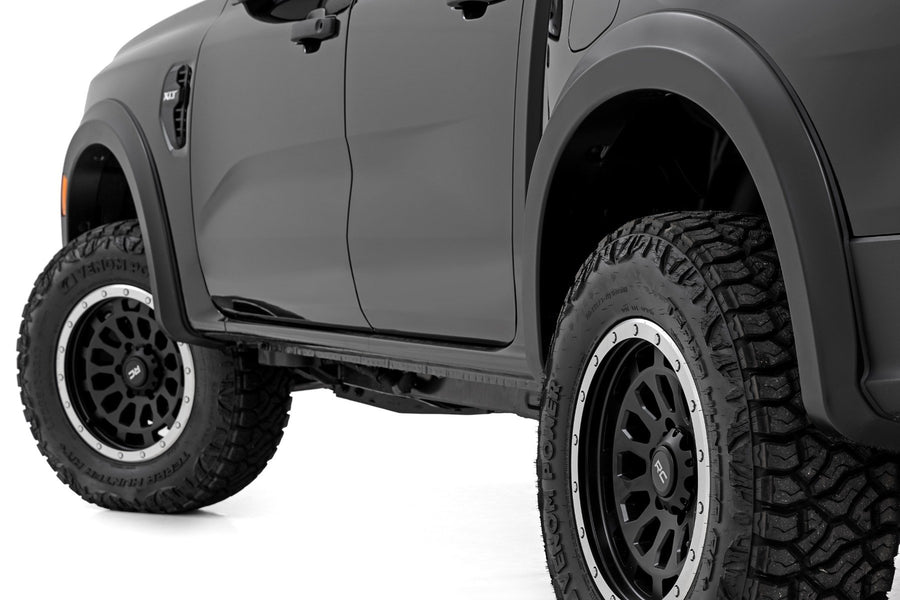 Rough Country - Fender Flares - Sport - YZ Oxford White - Ford Ranger 2WD/4WD (2024-2025)