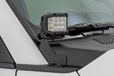 Rough Country - LED Light Kit - Ditch Mount - 3 In. OSRAM - Wide - Toyota Land Cruiser (24-25)