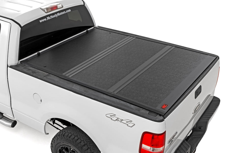 Rough Country - Hard Low Profile Bed Cover - 6'7 In. Bed - Ford F-150 2WD/4WD (2004-2014)