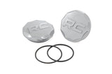 Rough Country - Polished Aluminum Ball Joint Caps - Pair - Rough Country Control Arms