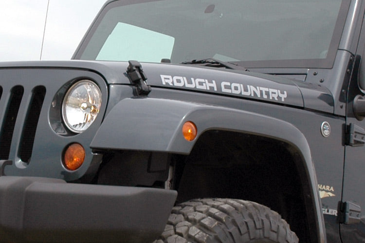Rough Country - Rough Country Decal - 27 Inch Fender - Gray