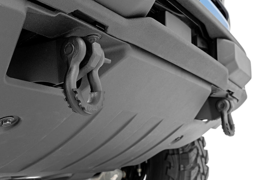 Rough Country - Tow Hook Brackets - D-Ring Combo - Ford Bronco 4WD (2021-2025)