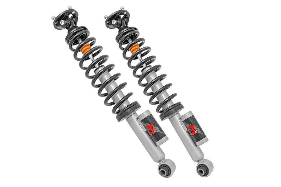 Rough Country - M1R Reservoir Loaded Struts - Adjustable Height - Rear - 5 Inch - Ford Bronco (21-25)