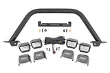 Rough Country - Safari Bar - 3 In. OSRAM (Quad) - Wide - OE Modular Steel - Ford Bronco (21-25)