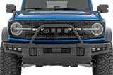 Rough Country - Safari Bar - 3 In. OSRAM (Quad) - Wide - OE Modular Steel - Ford Bronco (21-25)