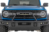 Rough Country - Safari Bar - 12 In. LED Light Bar - Black - Single Row - OE Modular Steel - Ford Bronco (21-25)