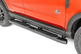 Rough Country - Oval Nerf Steps - Black - Ford Bronco Sport 4WD (2021-2025)