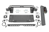 Rough Country - High Winch Mount - All Models - 20 Inch Black Single Row LED - Ford Bronco (21-25)