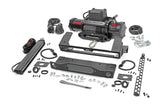 Rough Country - High Winch Mount - All Models - 9500S - 20 Inch Black Single Row LED - Ford Bronco (21-25)