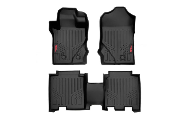 Rough Country - Floor Mats - Front & Rear - Ford Bronco 4WD (2021-2025)