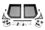 Rough Country - Cargo Rack - Dual 2 In. Black LED Pairs - Flush Mount - CFMOTO UFORCE 1000