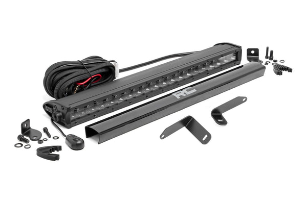 Rough Country - LED Light Kit - Under Bed Mount - 20 In. Black Single Row - CFMOTO UFORCE 1000