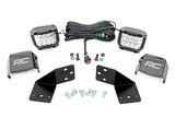 Rough Country - LED Light Kit - Rear Mount - 3 In. Chrome Pair - Wide Angle - CFMOTO UFORCE 1000