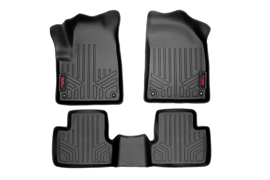 Rough Country - Floor Mats - FR & RR - Jeep Cherokee KL 2WD/4WD (2014-2023)