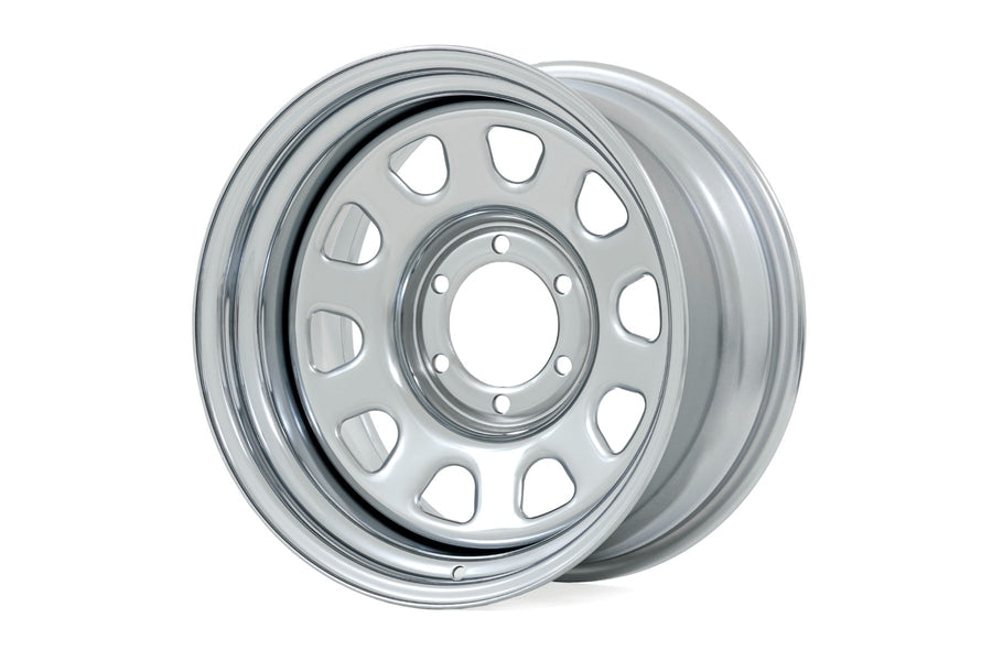 Rough Country - Steel Wheel/Chrome/16x8/6x5.5/4.25 Bore/-12