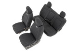 Rough Country - Seat Covers - Front Bucket - Rear Bench - Chevy/GMC Canyon/Colorado (15-22)