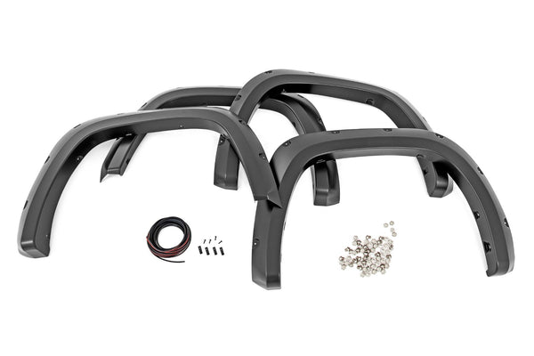 Rough Country - Pocket Fender Flares - 8X8 Blueprint Blue - Toyota Tundra 2WD/4WD (2022-2025)
