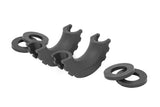 Rough Country - D-Ring Isolator Kit - Pair - Black