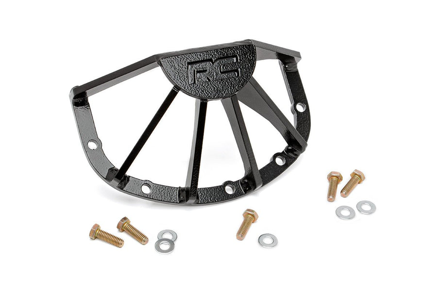 Rough Country - Diff Guard - Front - Dana 30 - LP - Jeep Comanche MJ/Wrangler JK/Wrangler Unlimited