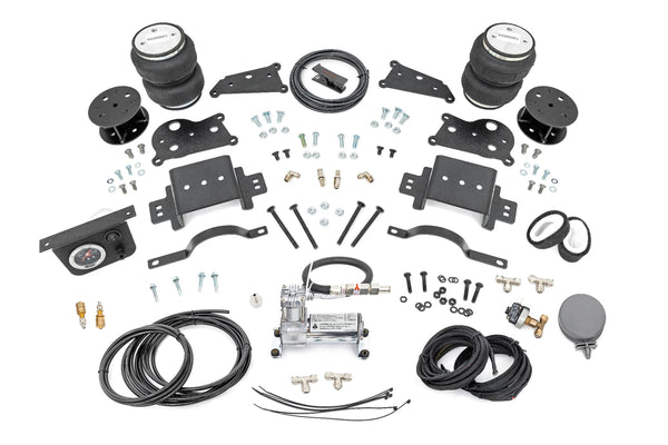 Rough Country - Air Spring Spacer Kit W/ Compressor - 5 In. Lift - Ram 2500 4WD (2014-2025)