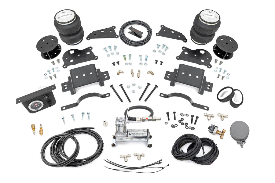 Rough Country - Air Spring Spacer Kit W/ Compressor - 5 In. Lift - Ram 2500 4WD (2014-2025)